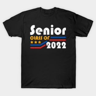 Seniors Class of 2022 Retro T-Shirt